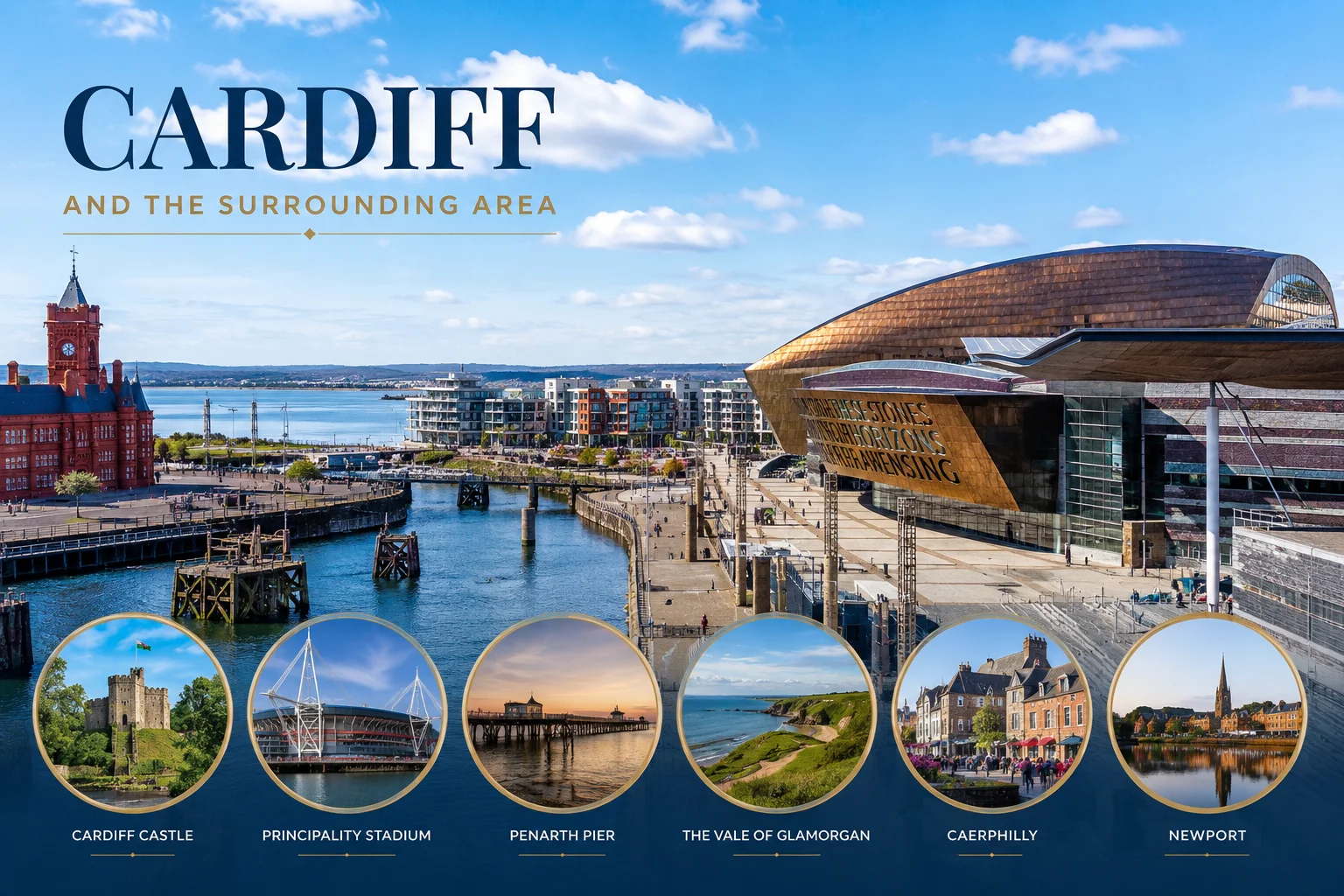 Cardiff and the Surrounding Area