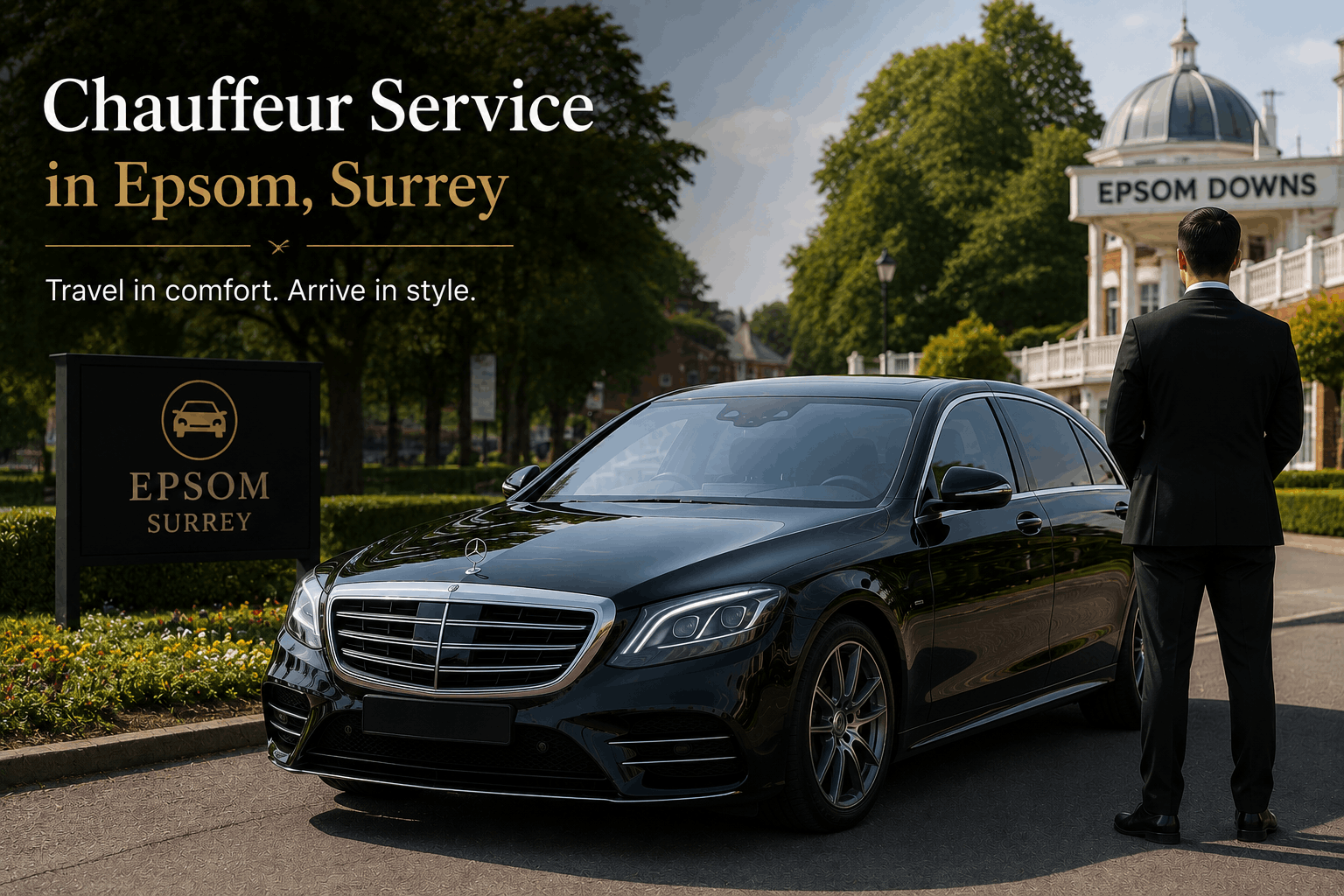 Chauffeur Service in Epsom, Surrey