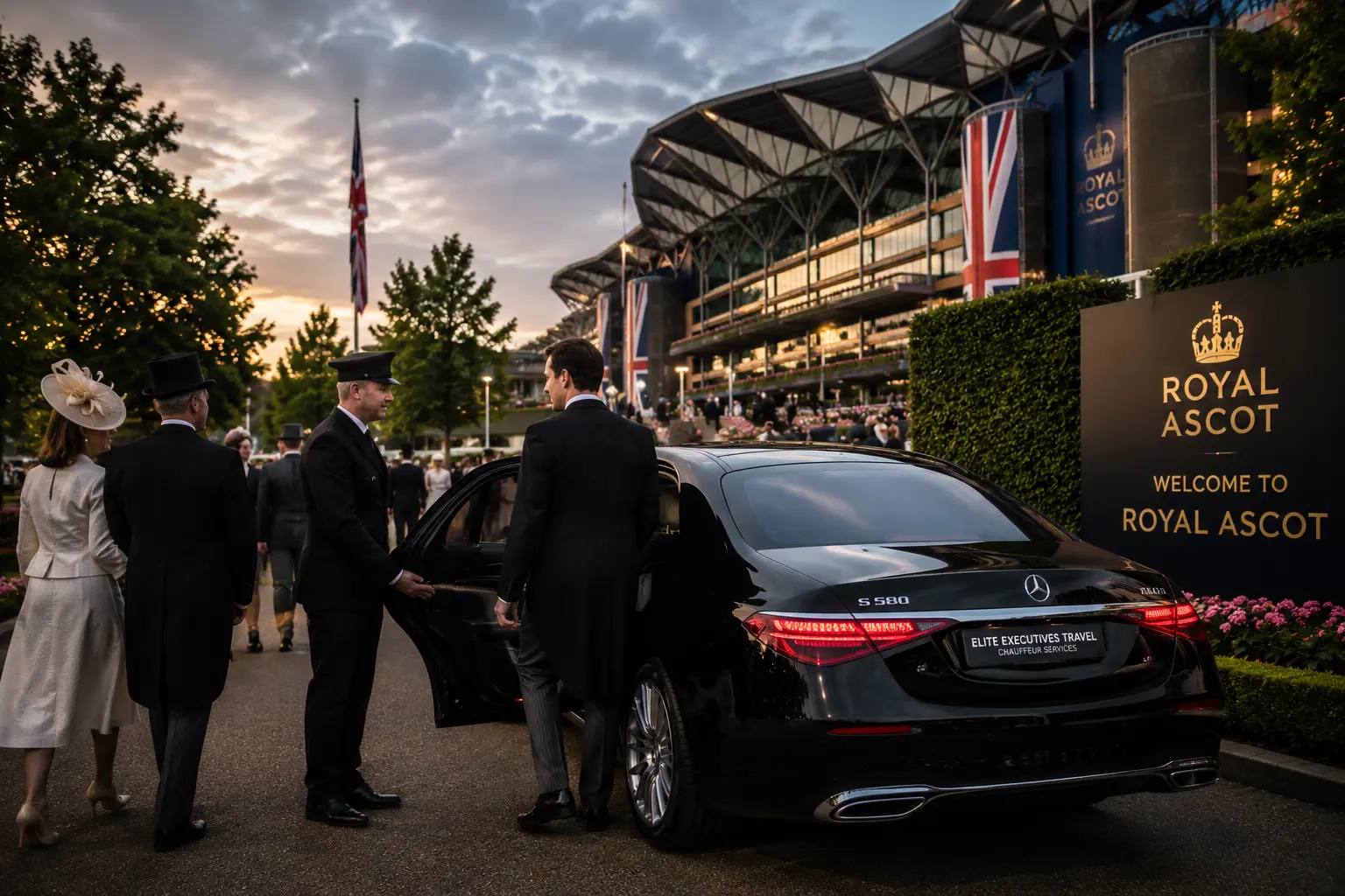 Chauffeur to Royal Ascot with Elite Executives Travel ​