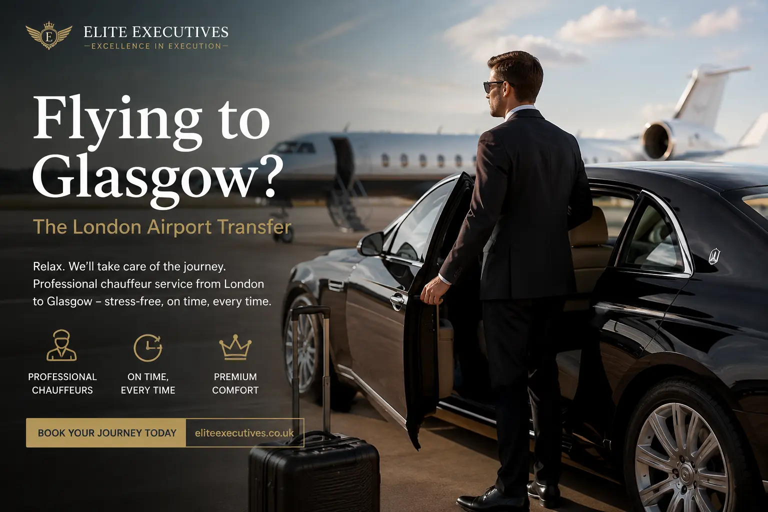 Flying to Glasgow The London Airport Transfer