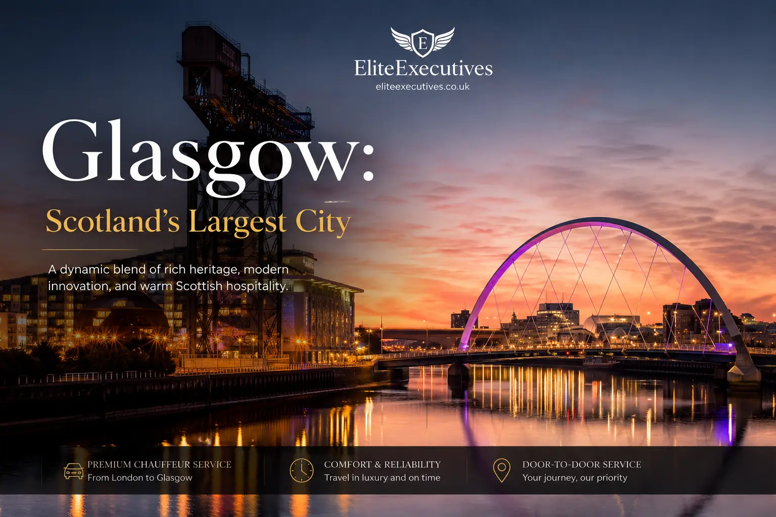 Glasgow Scotland Largest City - Elite Executives Chauffeur Service