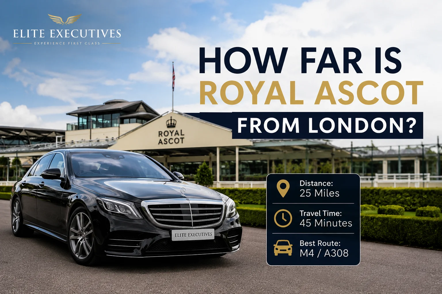 How Far is Royal Ascot from London