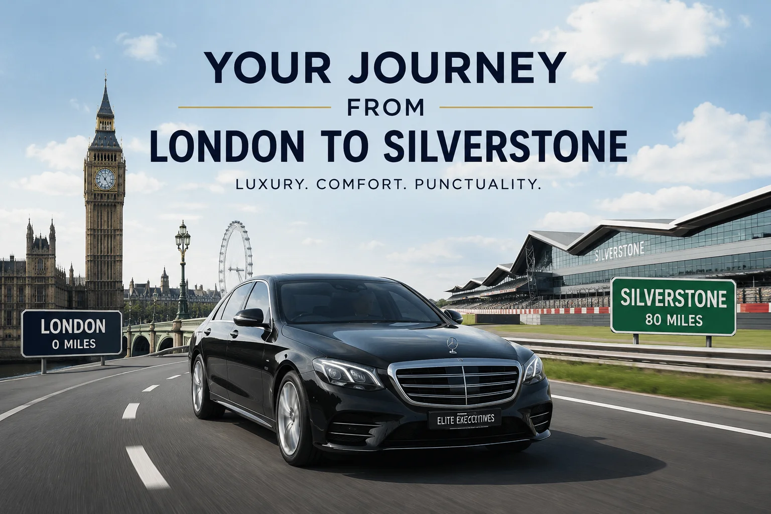 Your Journey from London to Silverstone_