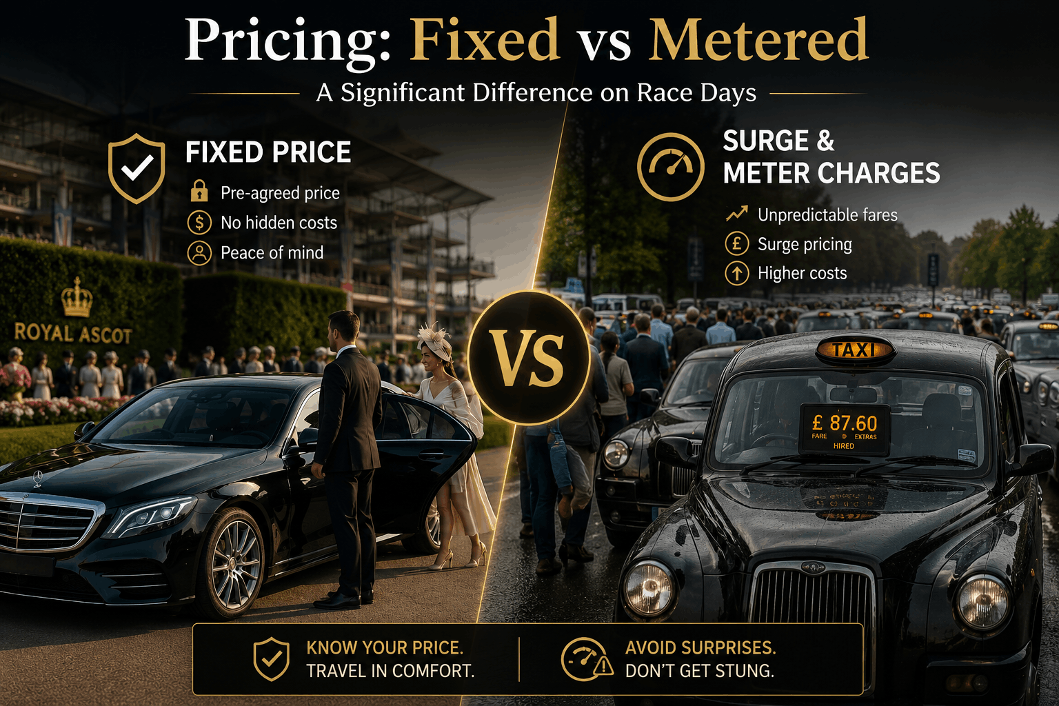PricingFixed vs Metered A Significant Difference on Race Days